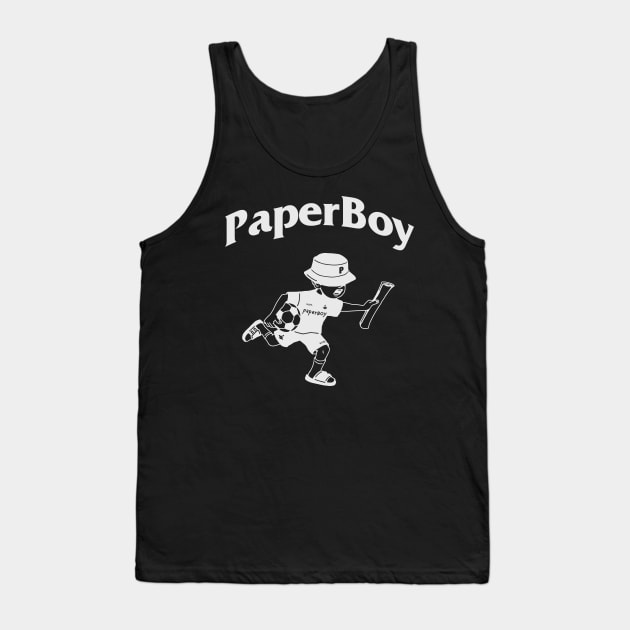 PAPERBOY Tank Top by Vixie Hattori